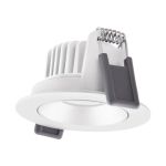 Ledvance LED Kohdevalaisin Adjust Aluminium Valkoinen 8W 720lm 36D - 940 Kylmä Valkoinen | Odetnij 68mm - IP20 - Paras Värintoisto - Himmennettävä