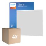 Monipakkaus 4x Philips LED Paneeli Ledinaire RC065B 28W 3400lm - 840 Kylmä Valkoinen | 60x60cm - UGR <22