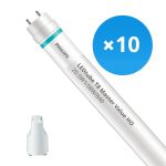 Monipakkaus 10x Philips LED Putki T8 MASTER Value (EM/Mains) High Output 20.5W 3100lm - 840 Kylmä Valkoinen | 150cm - Korvaa 58W