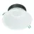 Philips LED Alasvalo Coreline DN142B Aluminium Valkoinen 19.2W 2300lm 60D - 840 Kylmä Valkoinen | Odetnij 200mm - IP54 - Valkoinen Heijastin