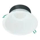 Philips LED Alasvalo Coreline DN142B Aluminium Valkoinen 19.2W 2350lm 60D - 830 Lämmin Valkoinen | Odetnij 200mm - IP54 - Himmennettävä - Valkoinen Heijastin